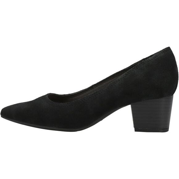 NWT Clarks Collection Women's Ellanie Hope Pump, Black Suede, 8.5 M US - Picture 3 of 5